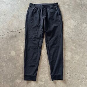 Public Rec All Day Every Day Joggers Mens 32x32 Black Tapered Cuffed Sweatpants